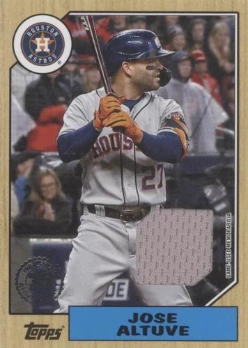 2022 Topps Series 2 - Jose Altuve #87BR-JA