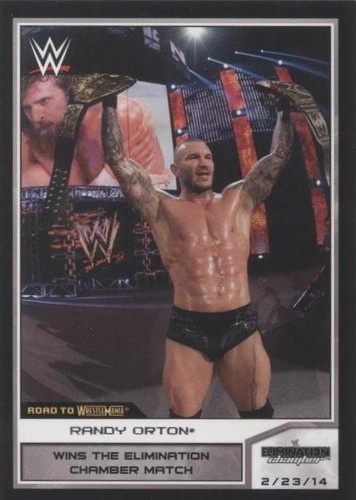2014 Topps WWE Road to Wrestlemania - Randy Orton #80