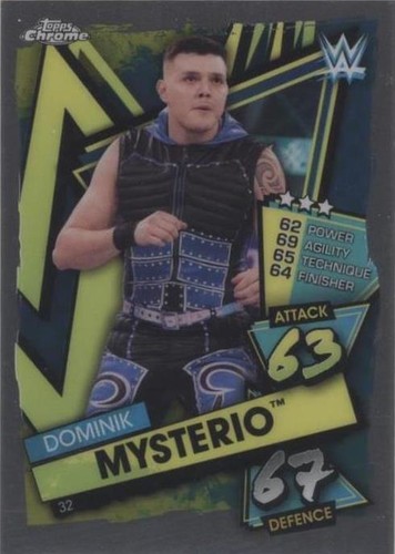 2021 Topps Chrome WWE Slam Attax - Dominik Mysterio #32