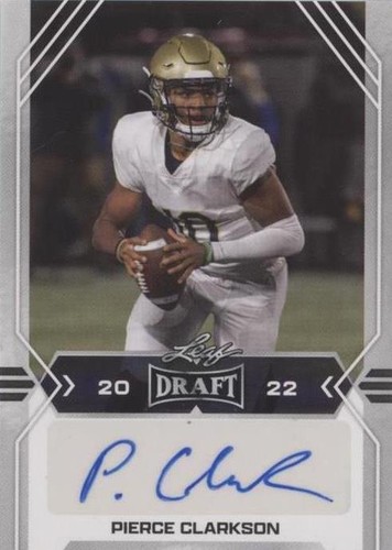 2022 Leaf Draft Pierce Clarkson #BA-PC1