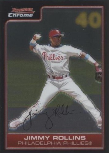 2006 Bowman Chrome - Jimmy Rollins #73