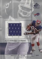 2001 SP Game Used Edition Eric Moulds #EM