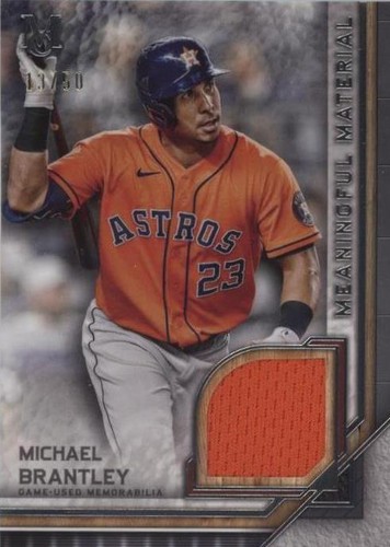 2023 Topps Museum Collection - Michael Brantley #MMR-MBR