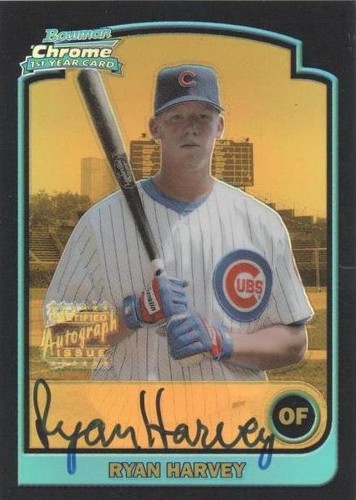 2003 Bowman Draft Picks & Prospects - Ryan Harvey #BDP167