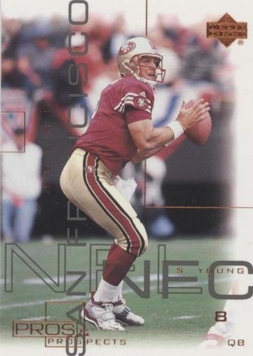2000 Upper Deck Pros & Prospects Steve Young #71