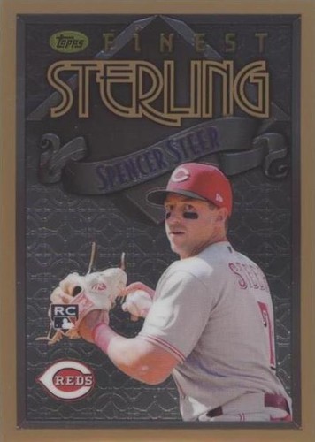 2023 Topps Finest Flashbacks - Spencer Steer #85