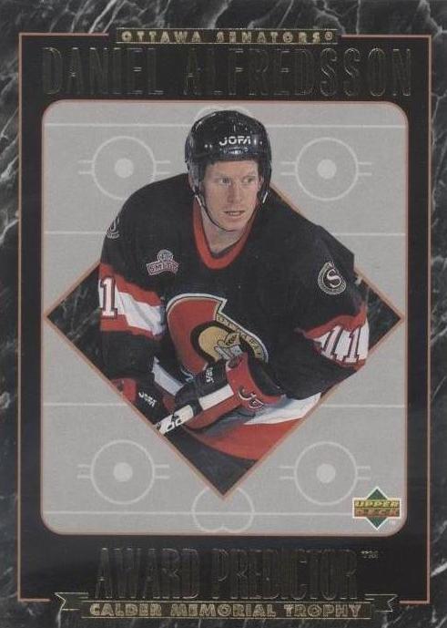 1995-96 Upper Deck - Daniel Alfredsson #HR23