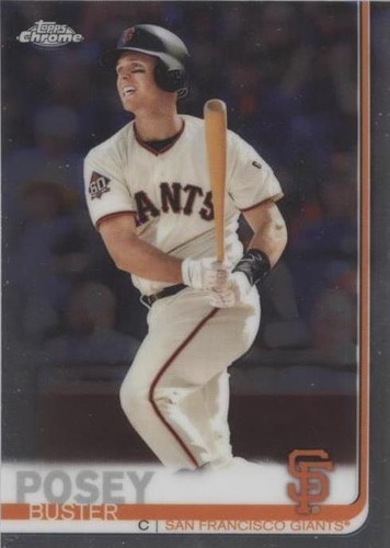 2019 Topps Chrome - Buster Posey #82