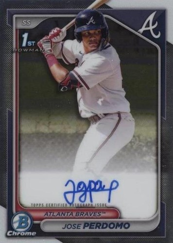 2024 Bowman Chrome Prospect Blue Reptilian Refractor /150