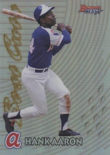 2017 Bowman's Best - Hank Aaron #97BC-HA