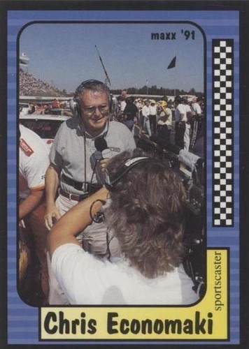 1991 Maxx Collection - Chris Economaki #224
