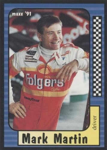 1991 Maxx Collection - Mark Martin #6