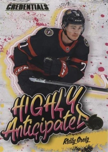 2023-24 Upper Deck Credentials - Ridly Greig #HA-42