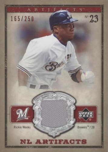 2006 Upper Deck Artifacts - Rickie Weeks #NL-RW