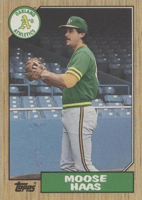 1987 Topps - Moose Haas #413