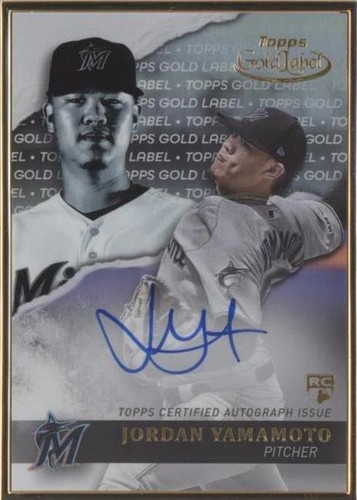 2020 Topps Gold Label - Jordan Yamamoto #GLA-JY