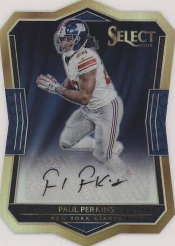 2016 Panini Select Paul Perkins #RDC-PP