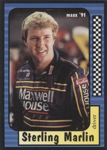 1991 Maxx Collection Update - Sterling Marlin #22