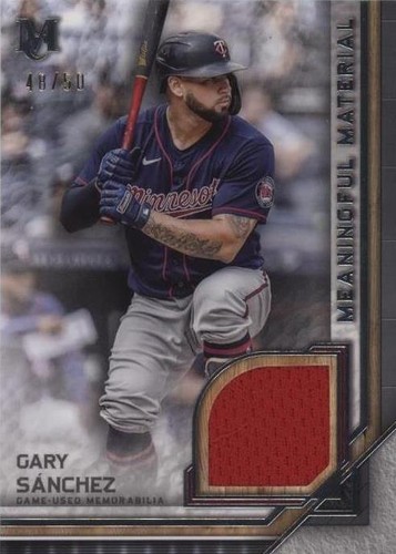 2023 Topps Museum Collection - Gary Sanchez #MMR-GSA