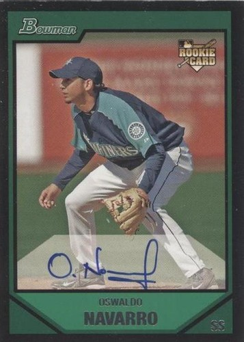 2007 Bowman - Oswaldo Navarro #224