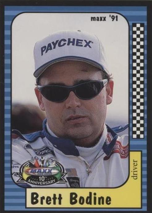 1998 Upper Deck Maxx 10th Anniversary - Brett Bodine #104