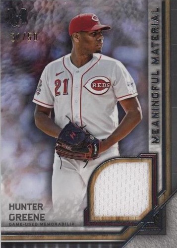 2023 Topps Museum Collection - Hunter Greene #MMR-HG