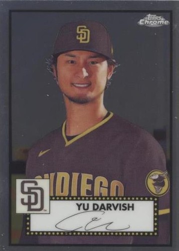2021 Topps Chrome Platinum Anniversary - Yu Darvish #204