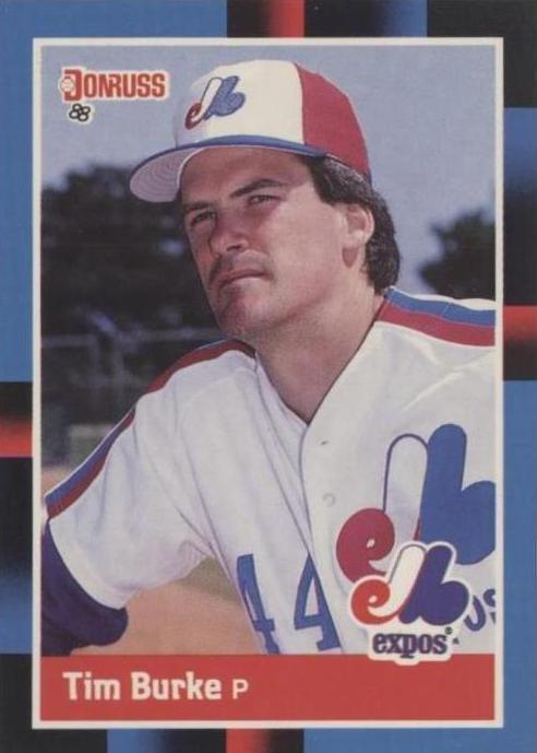 1988 Donruss - Tim Burke #98