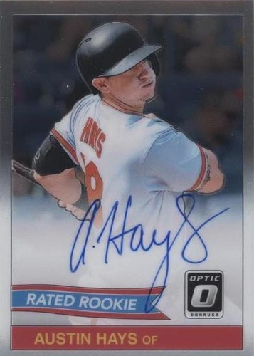 2018 Panini Donruss Optic - Austin Hays #84S-AH