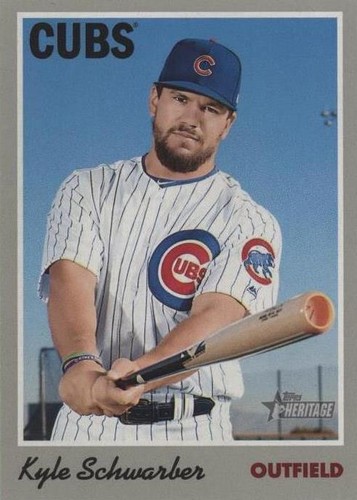 2019 Topps Heritage - Kyle Schwarber #117