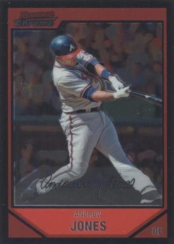 2007 Bowman Chrome - Andruw Jones #190