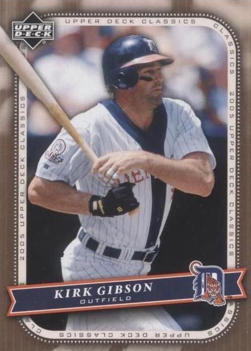 2005 Upper Deck Classics - Kirk Gibson #64