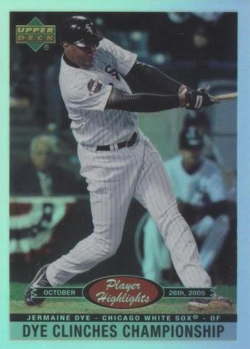 2006 Upper Deck Special F/X - Jermaine Dye #PH-18
