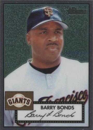 2001 Topps Heritage - Barry Bonds #CP52