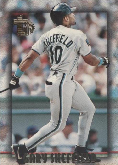 1995 Topps Embossed - Gary Sheffield #2