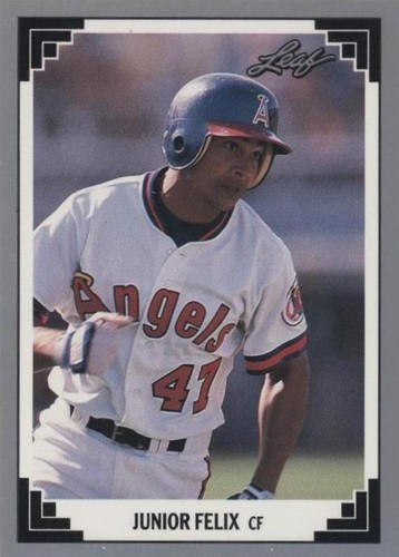 1991 Leaf - Junior Felix #435