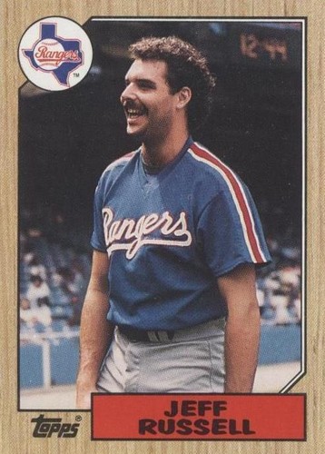 1987 Topps - Jeff Russell #444