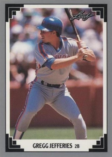 1991 Leaf - Gregg Jefferies #465
