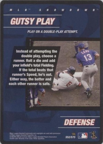 2001 MLB Showdown - Mike Lamb Nomar Garciaparra #S52