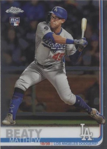 2019 Topps Chrome Update Series - Matt Beaty #34