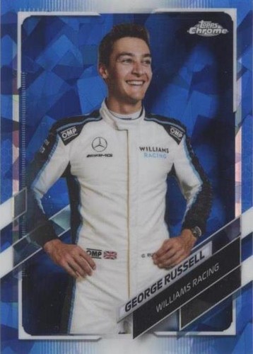 2021 Topps Chrome Sapphire Edition Formula 1 - George Russell #19