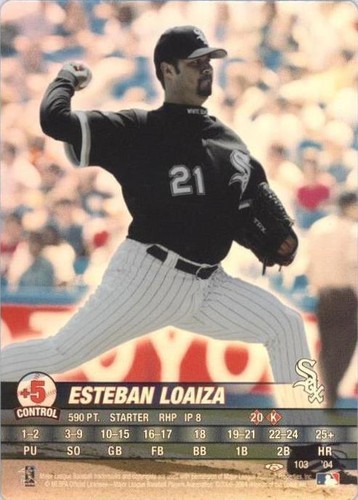 2004 MLB Showdown Trading Deadline - Esteban Loaiza #103