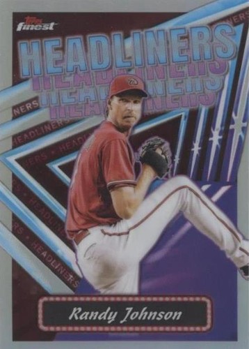 2023 Topps Finest - Randy Johnson #FH-10