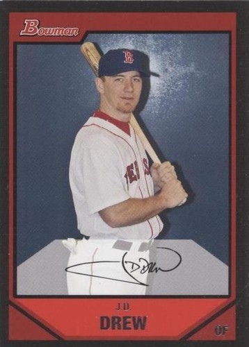 2007 Bowman - J.D. Drew #168