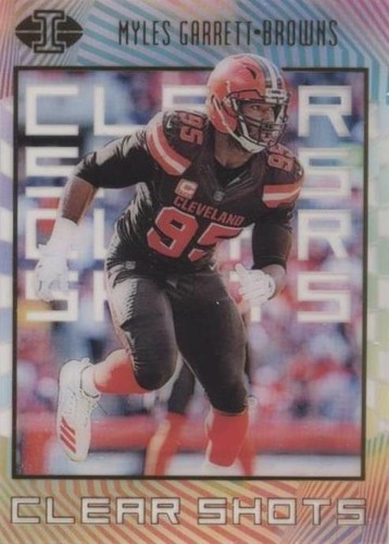 2019 Panini Illusions Myles Garrett #CS-MG