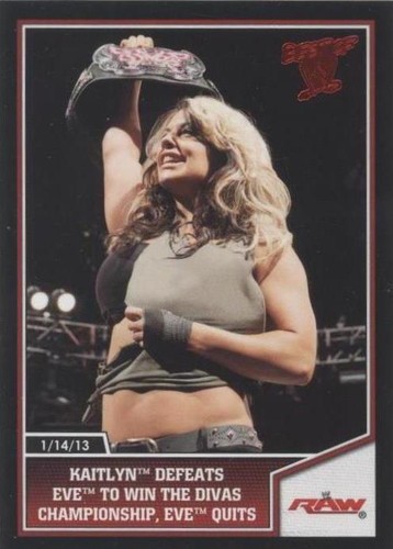 2013 Topps Best of WWE - Eve KAITLYN #80