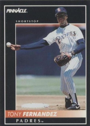 1992 Pinnacle - Tony Fernandez #137
