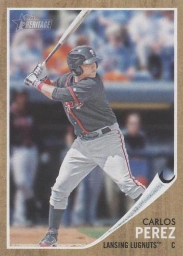 2011 Topps Heritage Minor League Edition - Carlos Perez #172