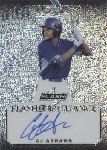 2019 Leaf Flash - C.J. Abrams #FB-CJA