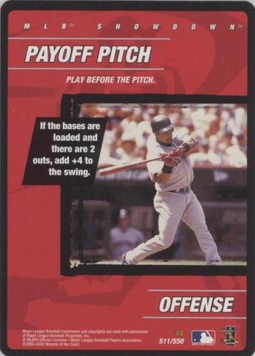 2002 MLB Showdown - Manny Ramirez #S11